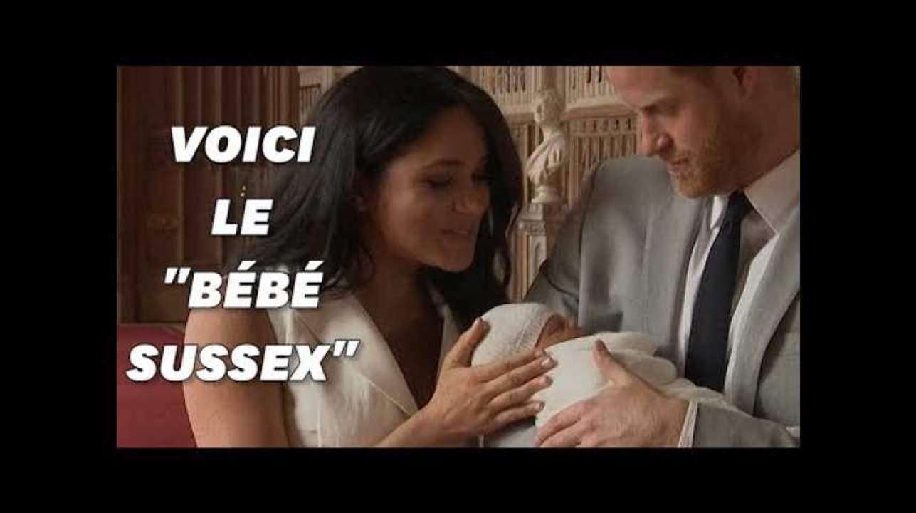 Le bébé de Meghan et Harry fait sa première apparition devant les caméras