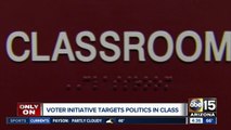 Voter initiative targets politics in class