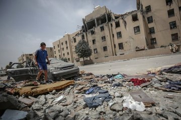 İsrail Gazze'de 800'den Fazla Binaya Zarar Verdi