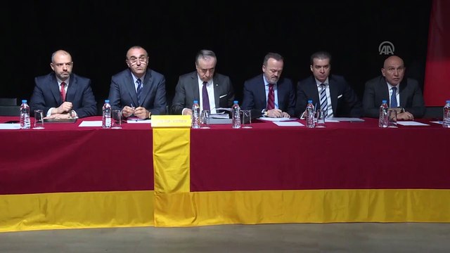Galatasaray Kulübü Divan Kurulu Toplantısı - Faruk Süren - İSTANBUL
