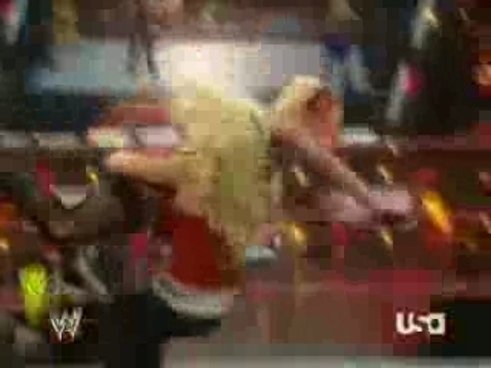 Beth, Melina & Jillian vs Mickie, Ashley & Maria 14/1/08