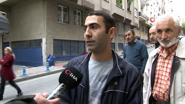 Esenler’de kolonları çatlayan bina çökme tehlikesine karşı boşaltıldı