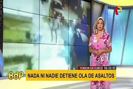 Surco: robos a mano armada no se detienen en el distrito