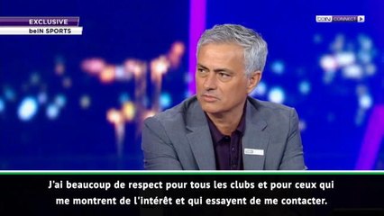 Football - Mourinho sur son avenir : "J'en choisirai un"