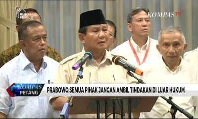 Prabowo Akan Sampaikan Data Terkait Pemilu ke Publik