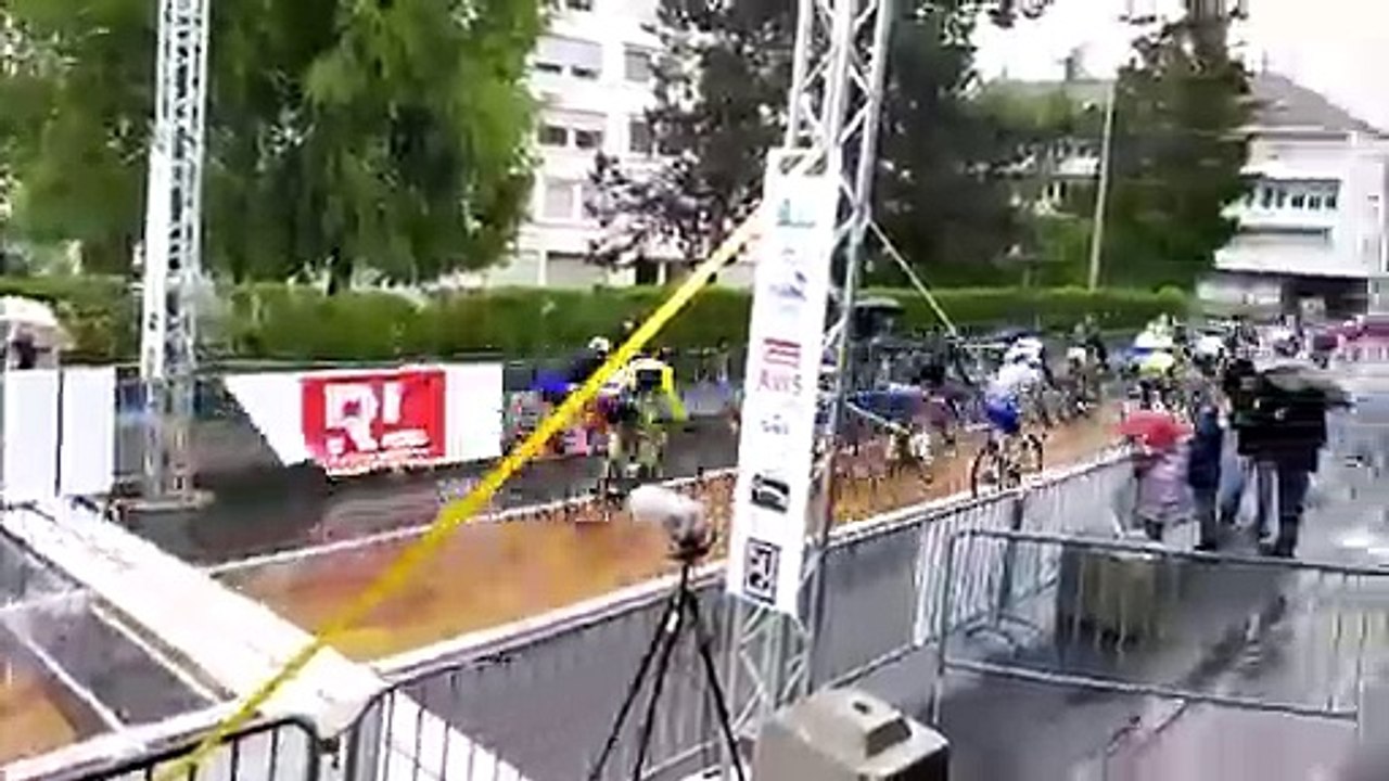 Tour de l'agglomération Saint-Avold Synergie : la pluie en principale épreuve