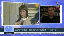 Argentina:Gobierno de Mauricio Macri autoriza uso de pistolas de Taser