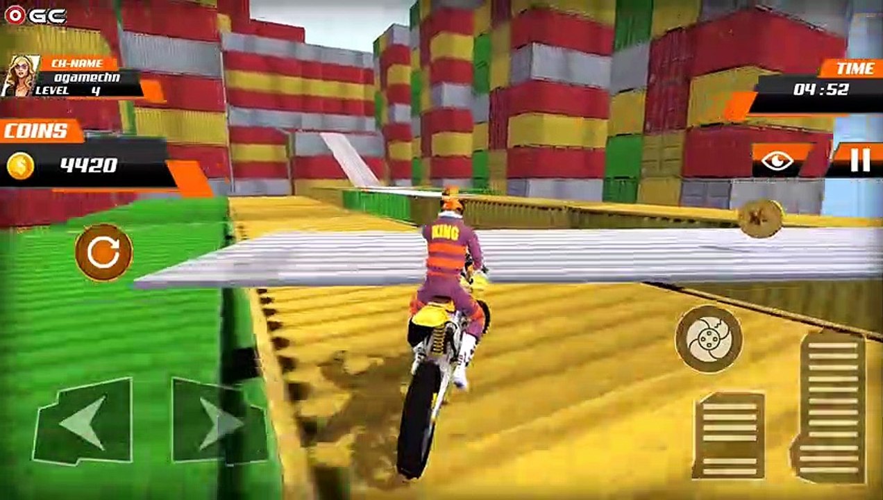 Real Stunt Bike Pro Tricks Master Racing Game 3D - Android gameplay FHD