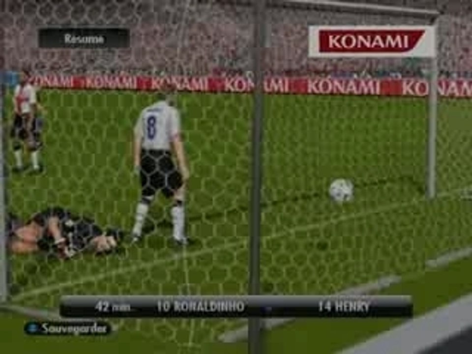 PES Ligue 2008 - Amical - FC Barcelone/Inter Milan