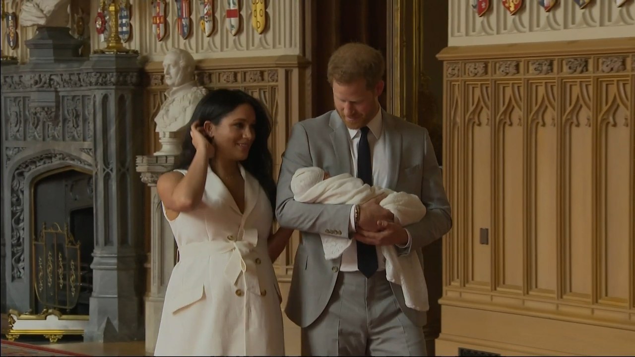 Los duques de Sussex presentan a su hijo ante el mundo