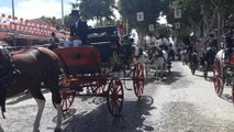 Paseo de caballos en la Feria de Abril