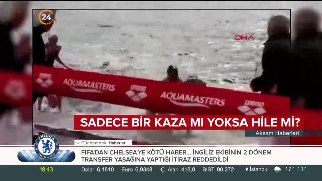 Yüzme yarışında yaşananlar kaza mı yoksa hile mi?