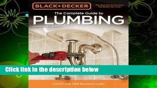 Full E-book  Black & Decker The Complete Guide to Plumbing  For Kindle