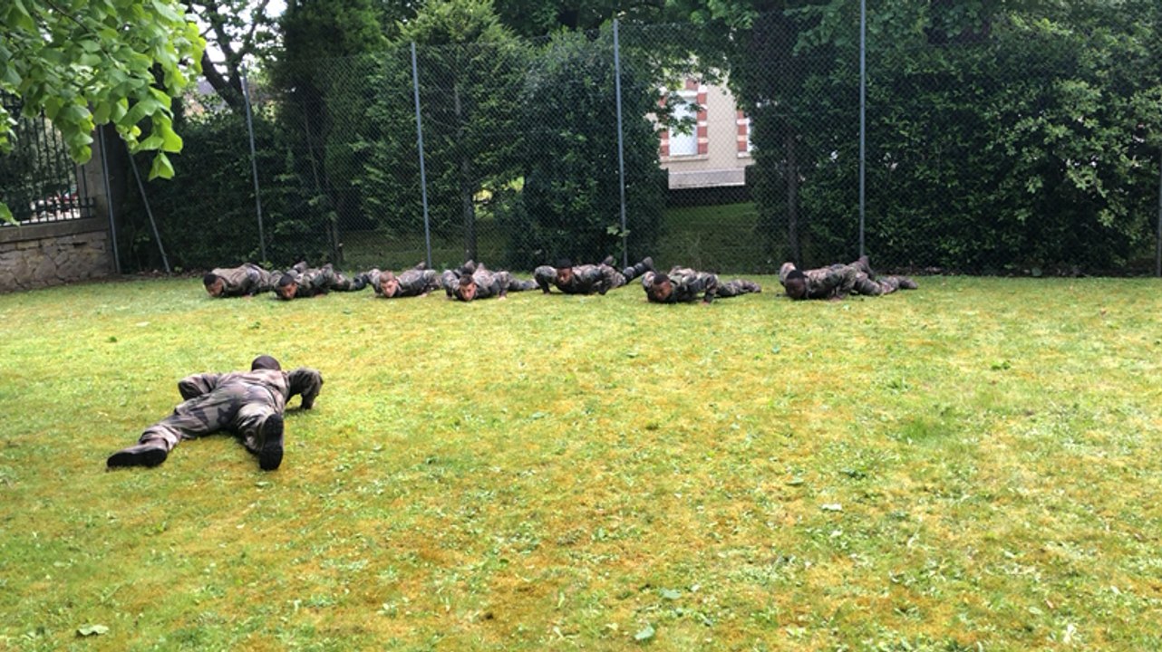 Démonstration d’intervention par le 1er régiment de chasseurs de Verdun