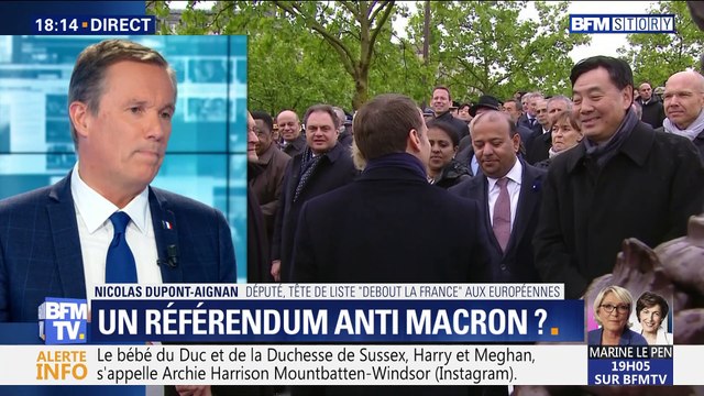 Nicolas Dupont-Aignan: L’enjeu, c’est de dessiner une Europe qui serve aussi la France