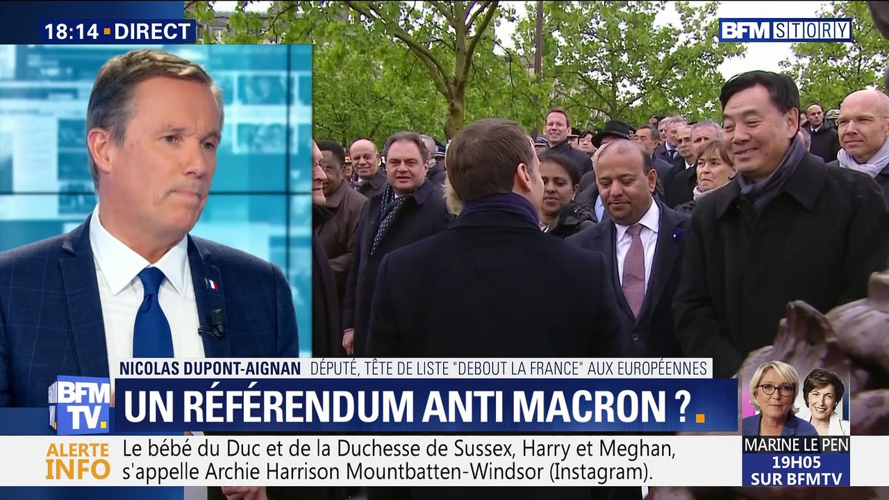 Nicolas Dupont-Aignan: "L’enjeu, c’est de dessiner une Europe qui serve aussi la France"