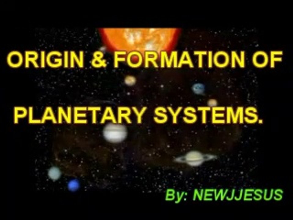 PLANETARY SYSTEMS FORMATION