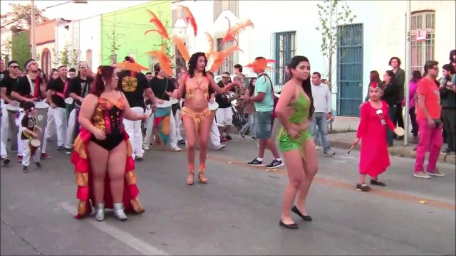 Bolivian dance in Santiago, Chile