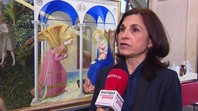 El Prado presenta 'La Anunciación' de Fra Angelico tras su restauración