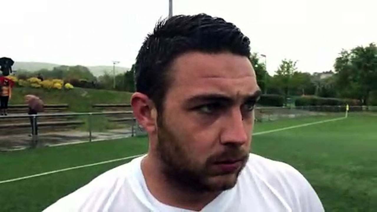 Coupe LAuRA Foot (1/4 de finale) – Aurélien CARRET réagit après l’élimination de HAUTS-LYONNAIS au FC VAL LYONNAIS