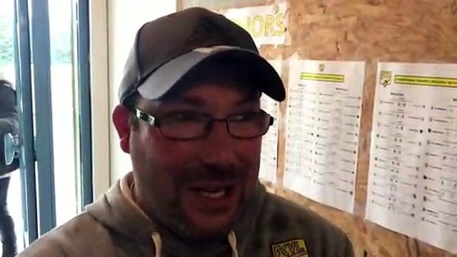 Coupe LAuRA Foot (1/4 de finale) – Cédric VOISIN réagit après la qualification du FC VAL LYONNAIS contre HAUTS-LYONNAIS