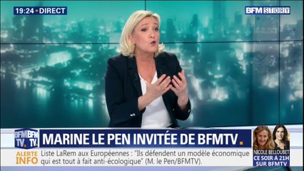 Download Video: Marine Le Pen assure vouloir faire le maximum pour que 