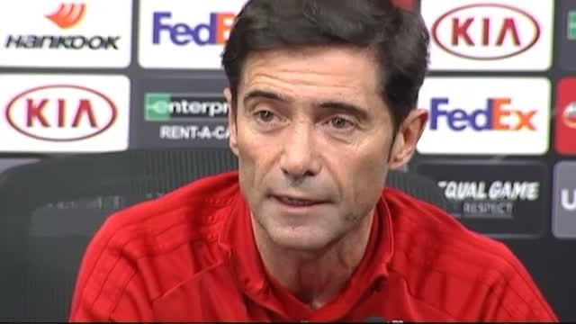Marcelino: Nosotros eliminaremos al Arsenal porque nuestros jugadores están convencidos de que lo pueden hacer