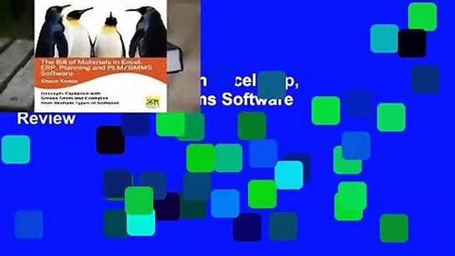 The Bill of Materials in Excel, Erp, Planning and Plm/Bmms Software Review