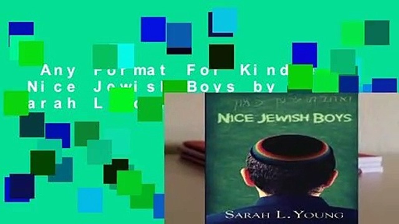 Any Format For Kindle  Nice Jewish Boys by Sarah L Young