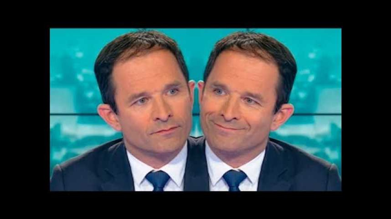 Benoît Hamon retrouve le sourire... malgré  les mauvaises nouvelles