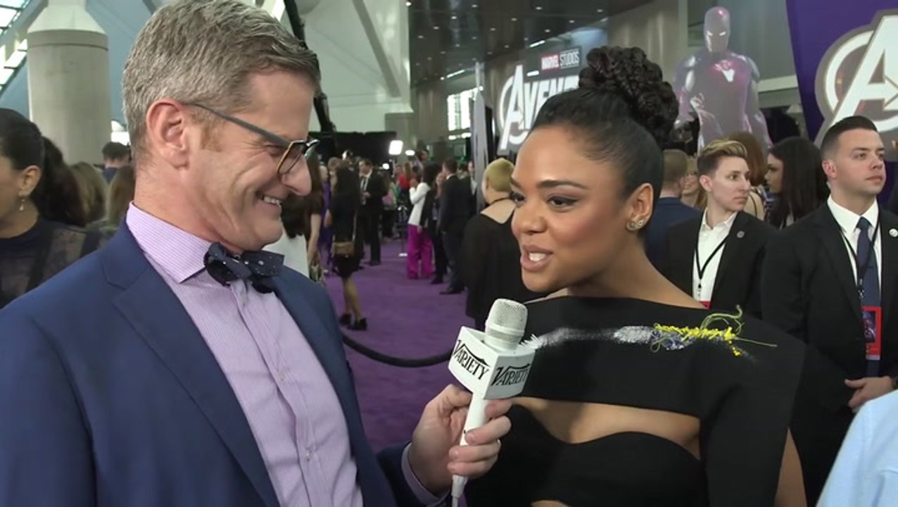 Tessa Thompson Avengers: Endgame Carpet