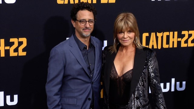Grant Heslov and Lysa Hayland Catch 22 Premiere Black Carpet