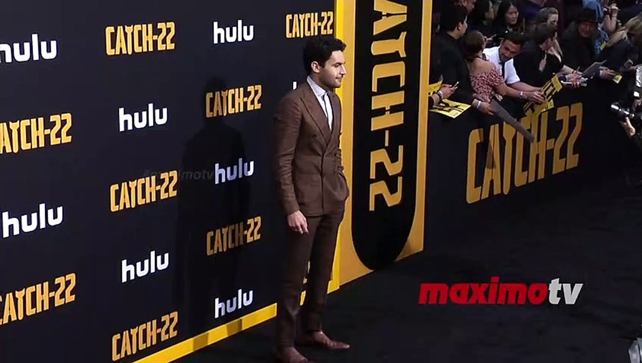 Christopher Abbott "Catch 22" Premiere Black Carpet