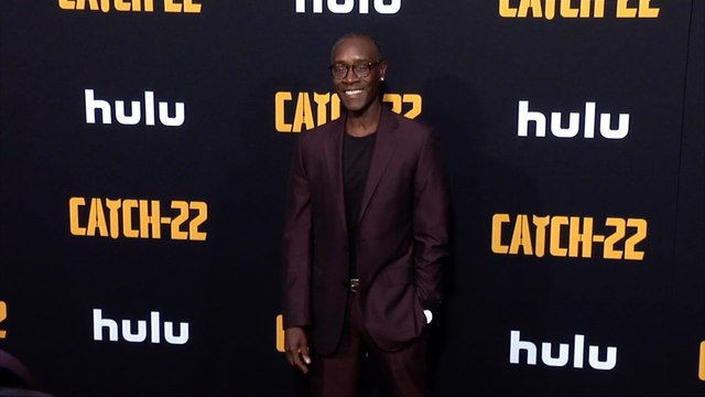 Don Cheadle Catch 22 Premiere Black Carpet