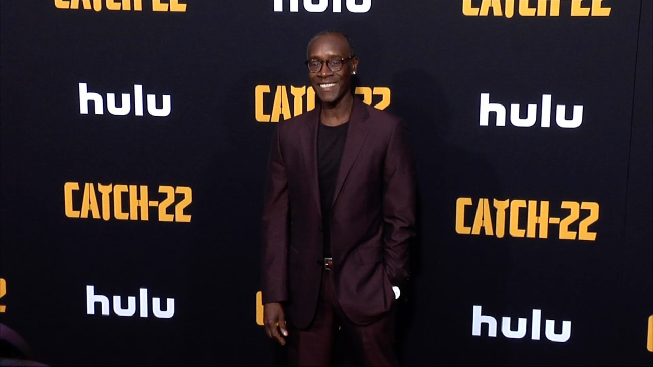 Don Cheadle "Catch 22" Premiere Black Carpet