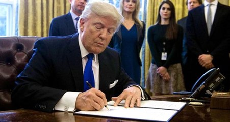 Son Dakika! Trump, İran'a Yeni Yaptırımları İçeren Kararnameyi İmzaladı