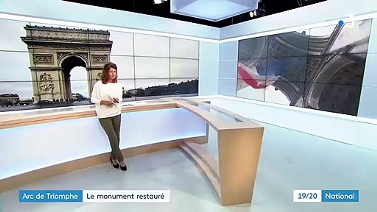 Paris : l'Arc de triomphe fait peau neuve