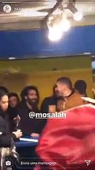 Jovem português "brinca" com Salah no Instagram e ele responde-lhe! Sósia de Salah festeja na Queima do Porto