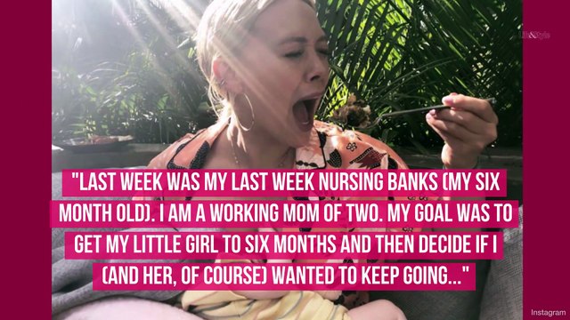 Hilary Duff Reminds Her Fans That All Moms Are 'Superwoman' in Powerful Breast-Feeding Post