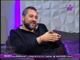 المخرج محمود كامل مع الاعلامية ايات اباظه فى مساء الفن