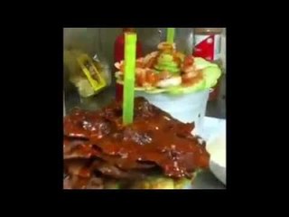 Micheladas con cecina y camarón