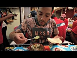 Caldo de res y pancita en el mercado de San Miguel de Allende, GTO