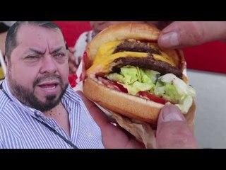 HAMBURGUESAS IN-N-OUT las Mejores de L.A. (Mi papá es el Nuevo conductor)
