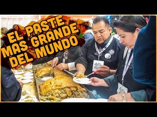 El PASTE DE 4 Metros FERIA DEL PASTE EN REAL DEL MONTE