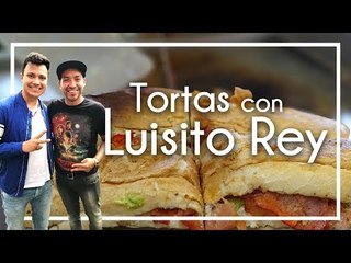Jugoso LOMO ADOBADO en Torta con Luisito Rey
