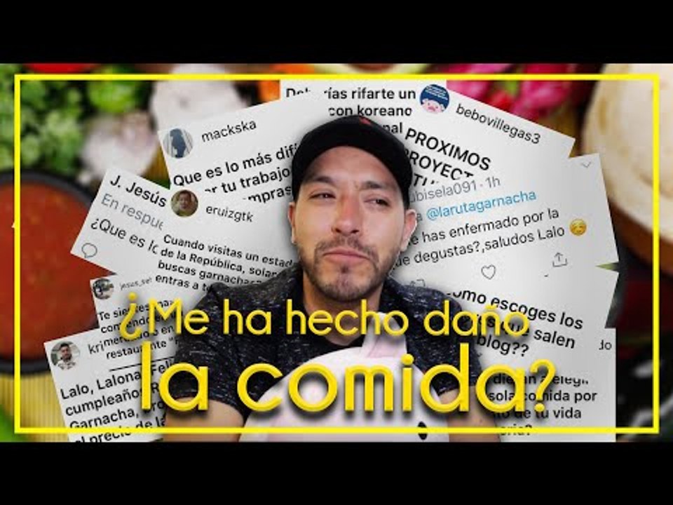 Esta comida me HIZO DAÑO :(