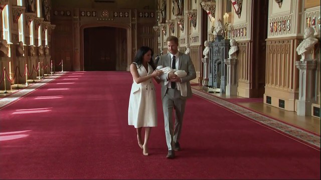 Los duques de Sussex presentan a su hijo ante el mundo