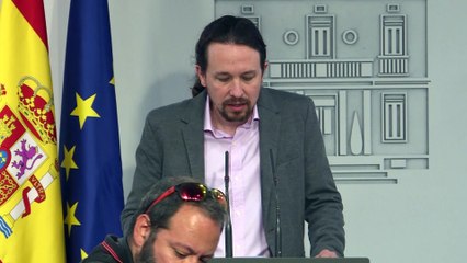 Iglesias no aclara si es posible un Gobierno de coalición