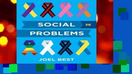 F.R.E.E [D.O.W.N.L.O.A.D] Social Problems by Joel Best