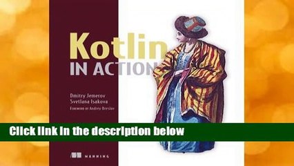 [NEW RELEASES]  Kotlin in Action by Dmitry Jemerov